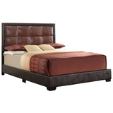 LYKE Home Pinto Cappuccino Queen Bed