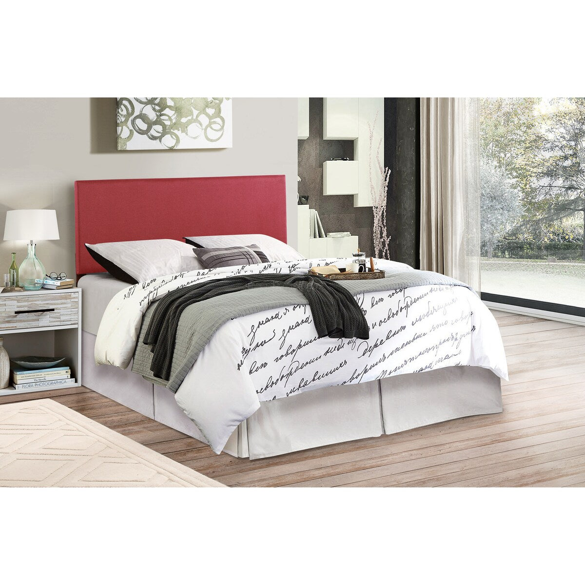LYKE Home Queen Bed , RED