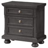 LYKE Home Stella Smoked Gray Nightstand