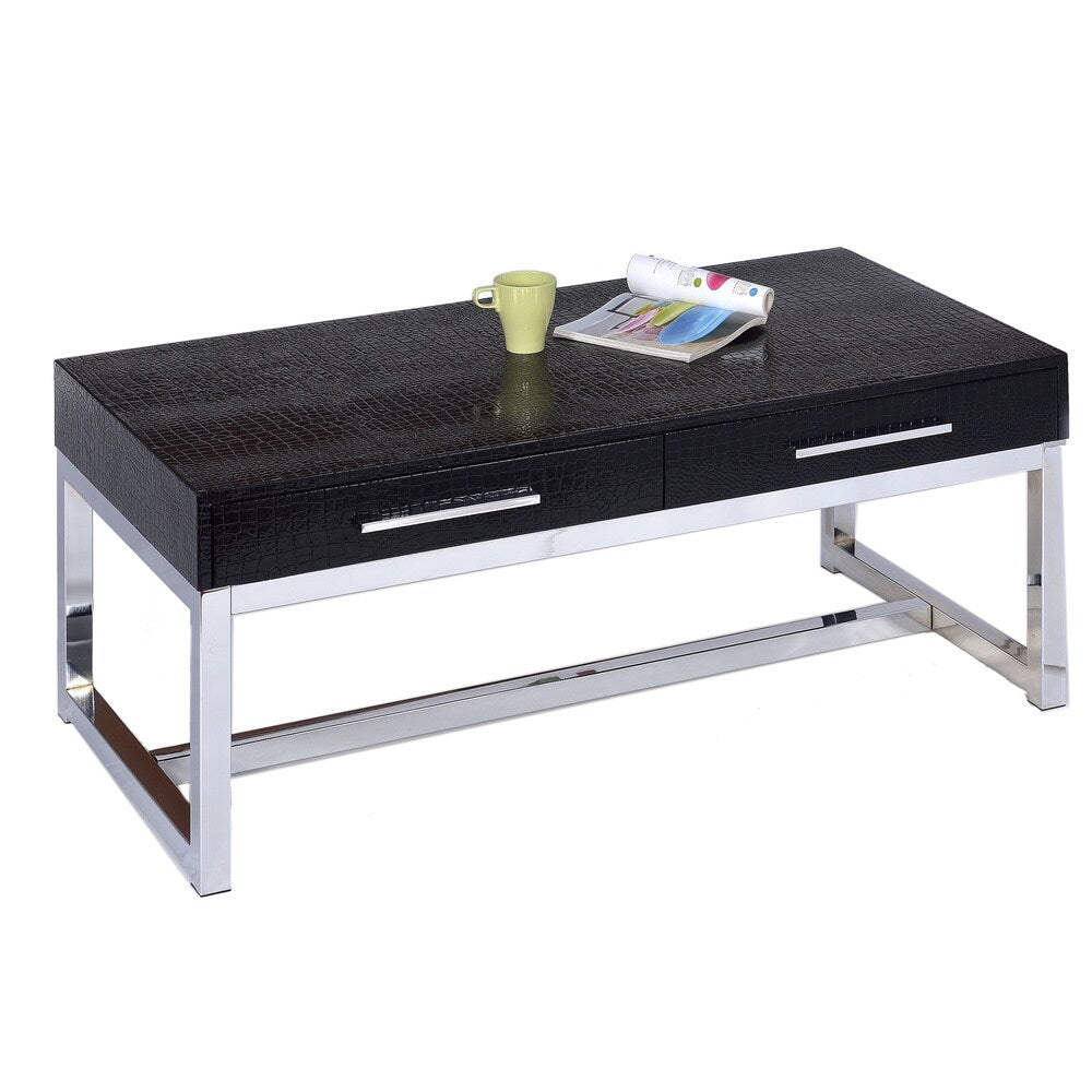 LYKE Home Textured Print Coffee Table