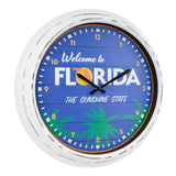 La Crosse Clock 404-3840FL 15.75" Indoor/Outdoor Florida Quartz Clock