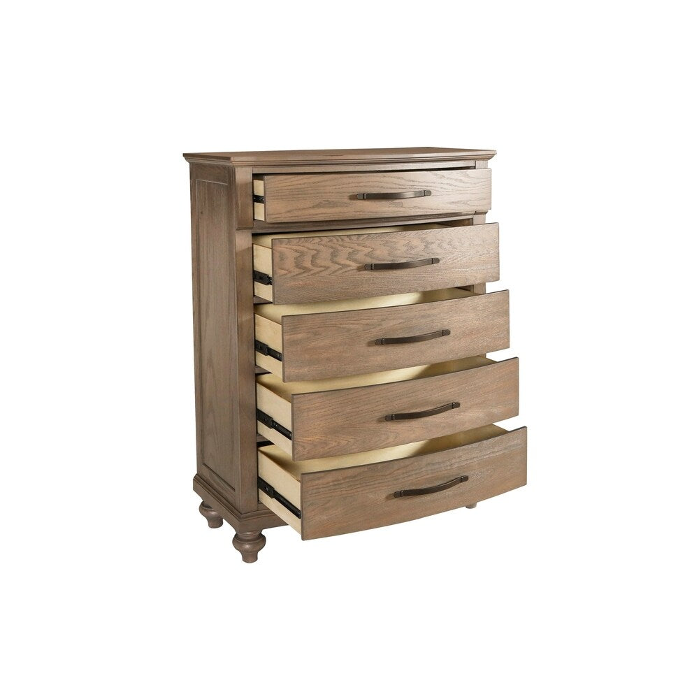 Copper Grove Dunkirk Taupe 5-drawer Chest