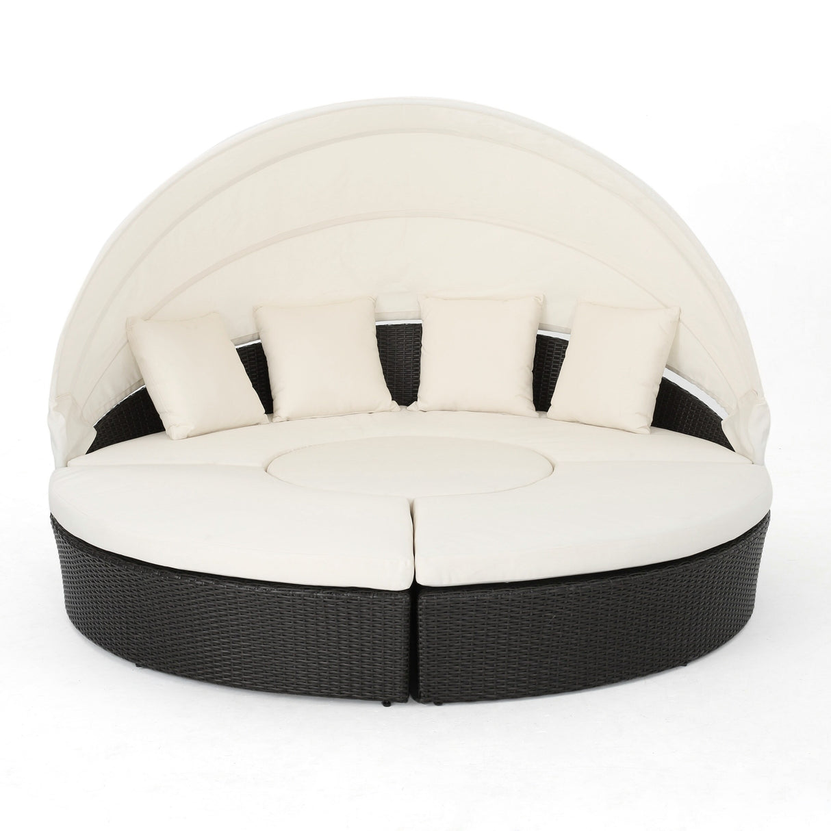 La Mesa Modular Daybed with Ice Bucket by Christopher Knight Home