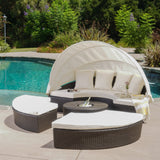 La Mesa Modular Daybed with Ice Bucket by Christopher Knight Home