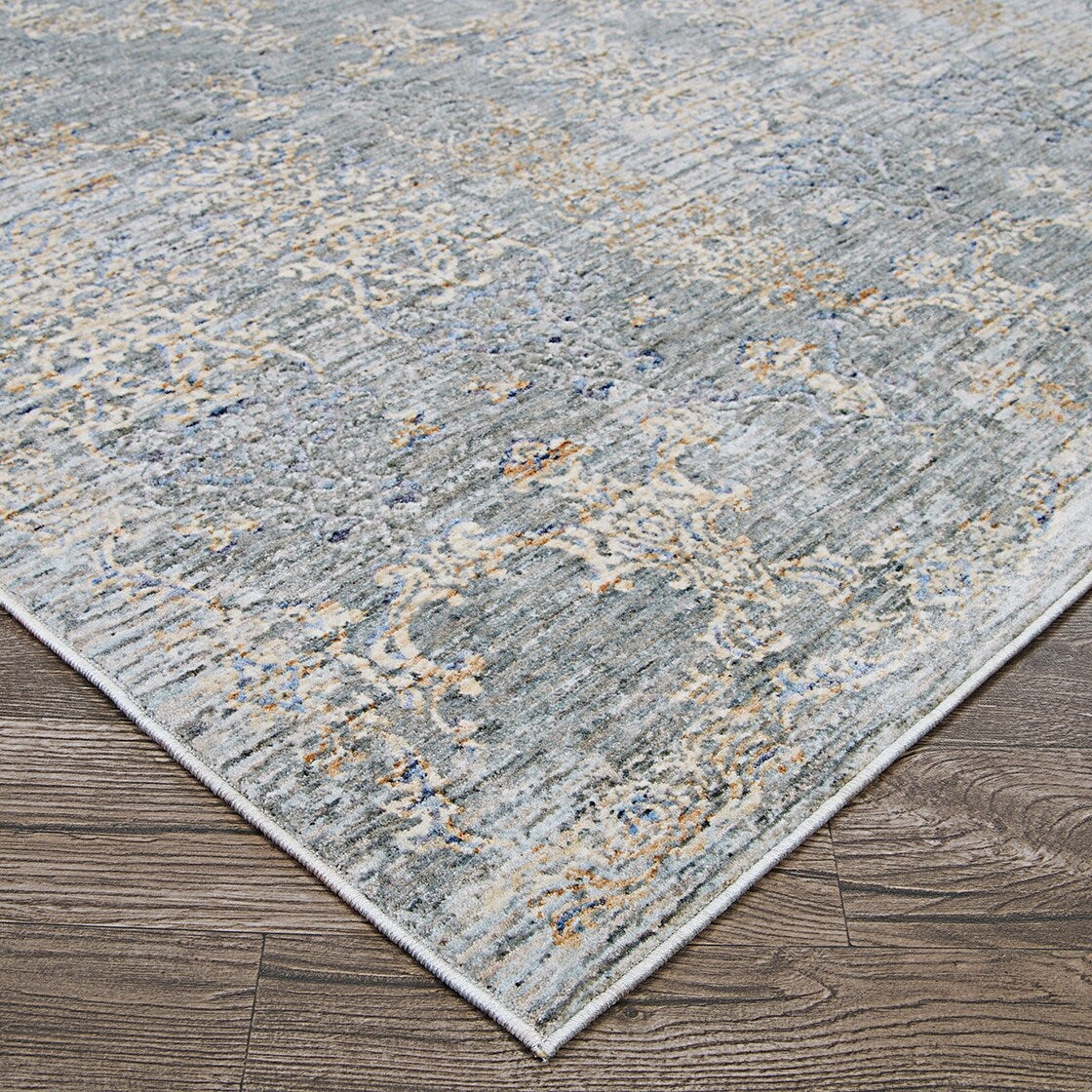 La Mode Renaisse Gray- Beige Area Rug
