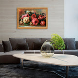 La Pastiche Discarded Roses with Muted Gold Glow, 28" x 40"
