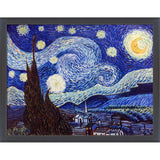 La Pastiche Starry Night with Gallery Black, 40" x 52"