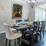 La Pastiche The Tree of Vence with Magnesium Silver Frame, 29.25" x 41.25"
