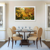 La Pastiche Water Lilies (Luxury Line) with Gallery White, 28" x 40"
