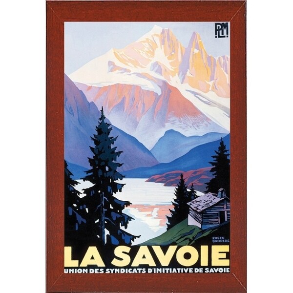 La Savoie-VINAPP130080 Framed Print 27.5"x18" by Vintage Apple Collection