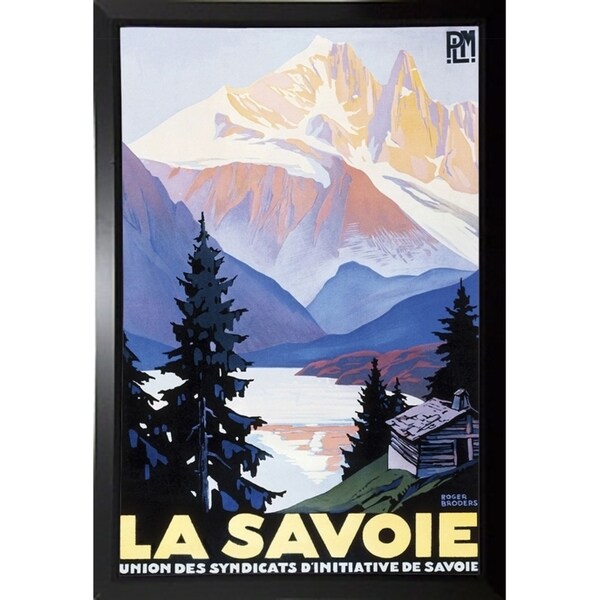 La Savoie-VINAPP130080 Framed Print 27.5"x18" by Vintage Apple Collection