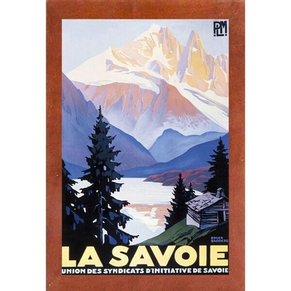 La Savoie-VINAPP130080 Framed Print 27.5"x18" by Vintage Apple Collection