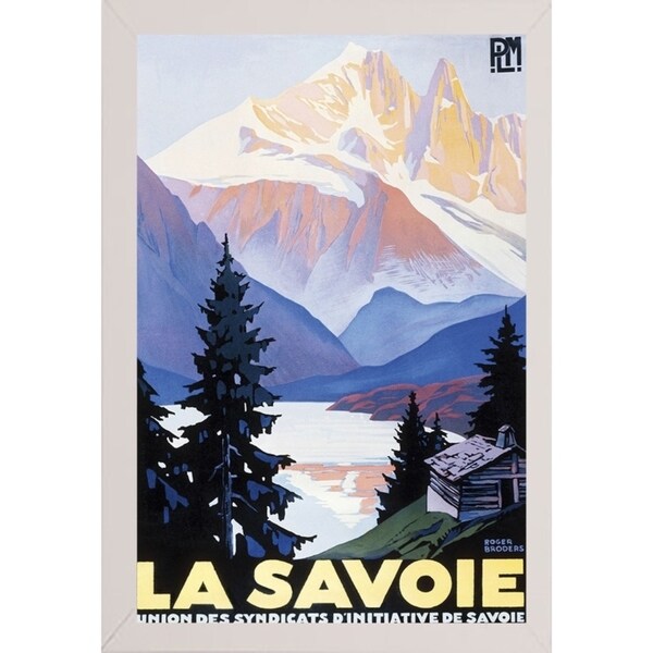 La Savoie-VINAPP130080 Framed Print 27.5"x18" by Vintage Apple Collection