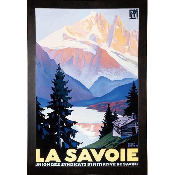 La Savoie-VINAPP130080 Framed Print 27.5"x18" by Vintage Apple Collection