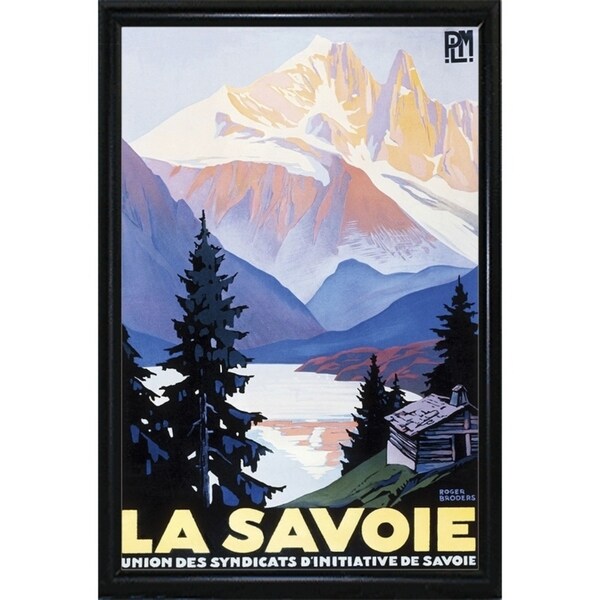 La Savoie-VINAPP130080 Framed Print 27.5"x18" by Vintage Apple Collection