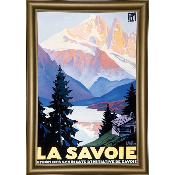 La Savoie-VINAPP130080 Framed Print 27.5"x18" by Vintage Apple Collection