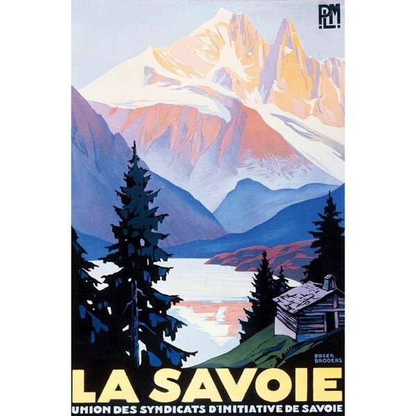 La Savoie-VINAPP130080 Framed Print 27.5"x18" by Vintage Apple Collection