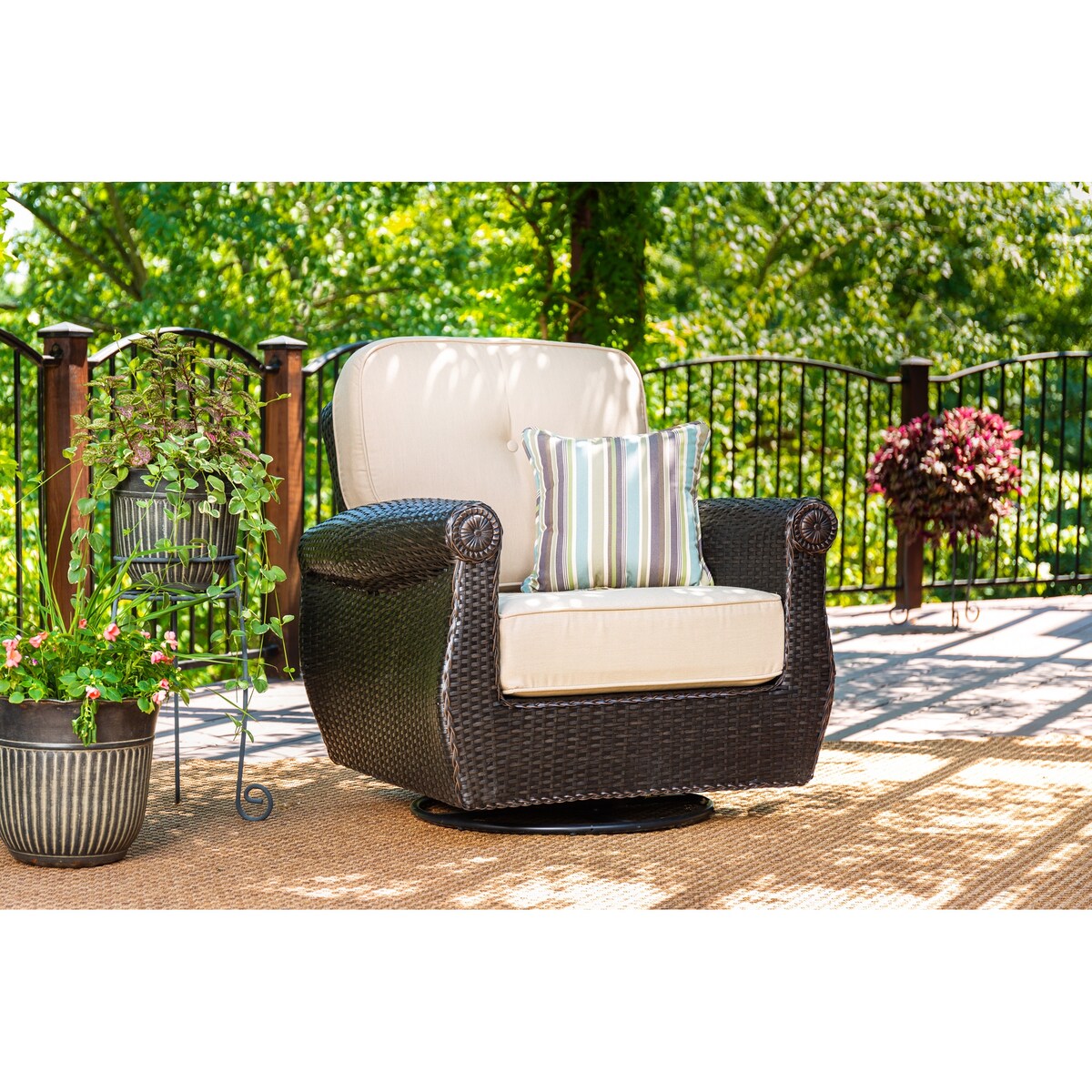 La-Z-Boy Breckenridge 3pc Java Brown Swivel Rocker Seating Set
