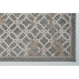 LaDole Rugs Beautiful Super Soft Modern Area Rug in Grey Dark Grey