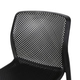 Labaron Outdoor Plastic Chairs (Set of 2) by Christopher Knight Home
