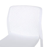 Labaron Outdoor Plastic Chairs (Set of 2) by Christopher Knight Home