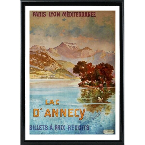 Lac D'Annecy III-VINAPP119674 Print 20"x14" by Vintage Apple Collection