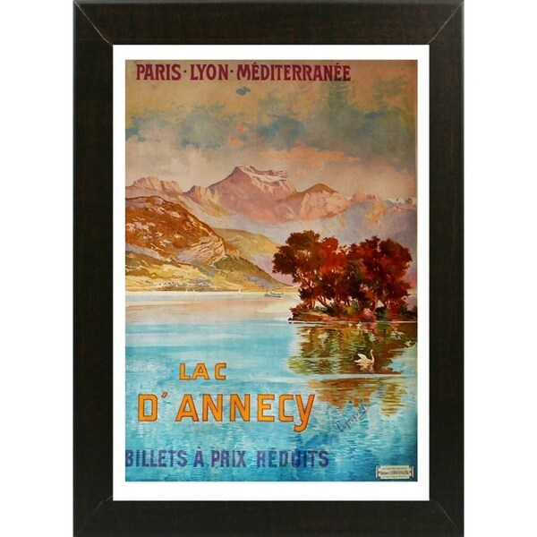 Lac D'Annecy III-VINAPP119674 Print 20"x14" by Vintage Apple Collection