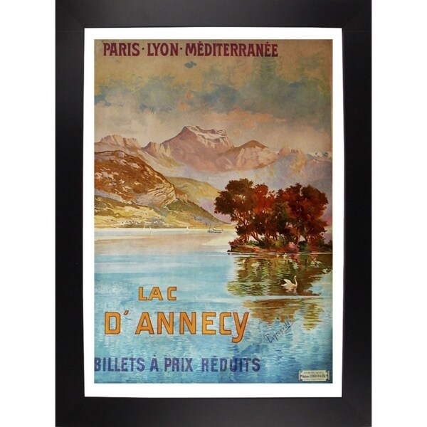 Lac D'Annecy III-VINAPP119674 Print 20"x14" by Vintage Apple Collection