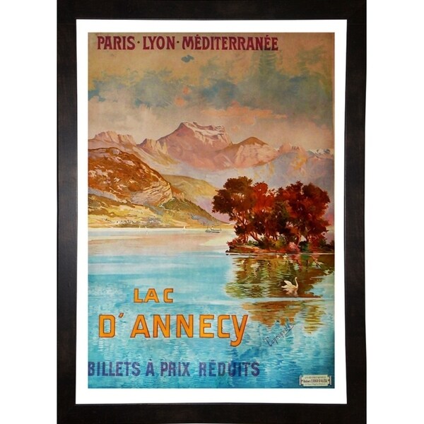 Lac D'Annecy III-VINAPP119674 Print 20"x14" by Vintage Apple Collection