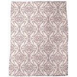 Lace Idol Brown Fleece Blanket