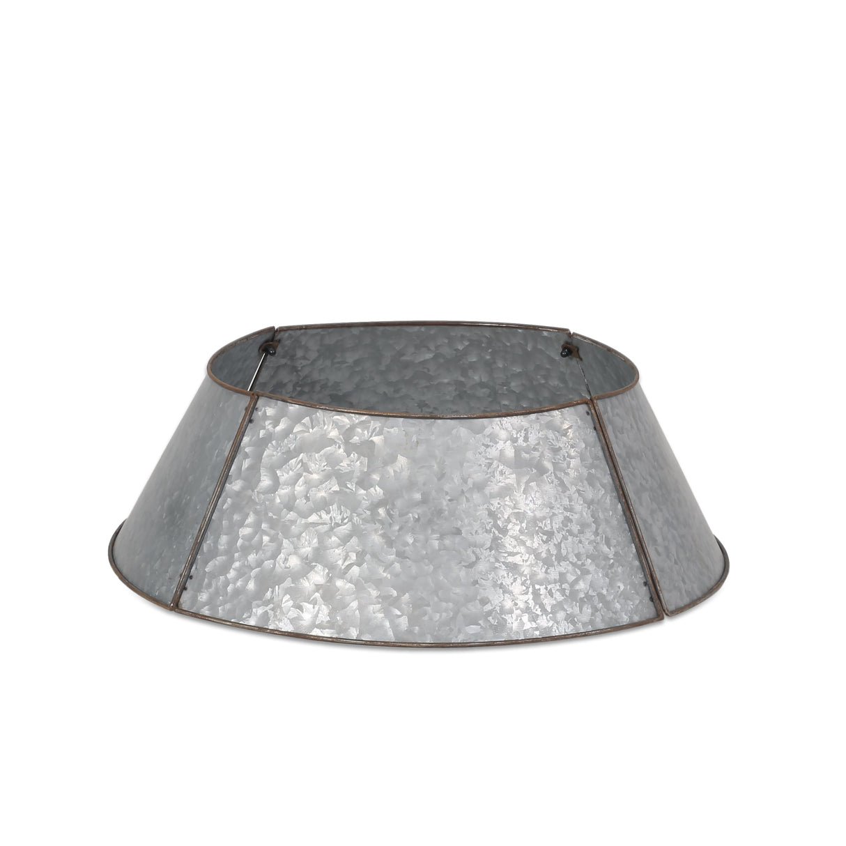 Laconia Metal Christmas Tree Collar by Christopher Knight Home - Antique