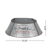 Laconia Metal Christmas Tree Collar by Christopher Knight Home - Antique