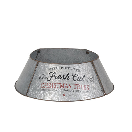 Laconia Metal Christmas Tree Collar by Christopher Knight Home - Antique