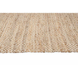 Lada Natural Diamond Jute Rug