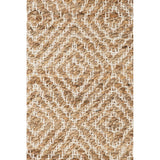 Lada Natural Diamond Jute Rug