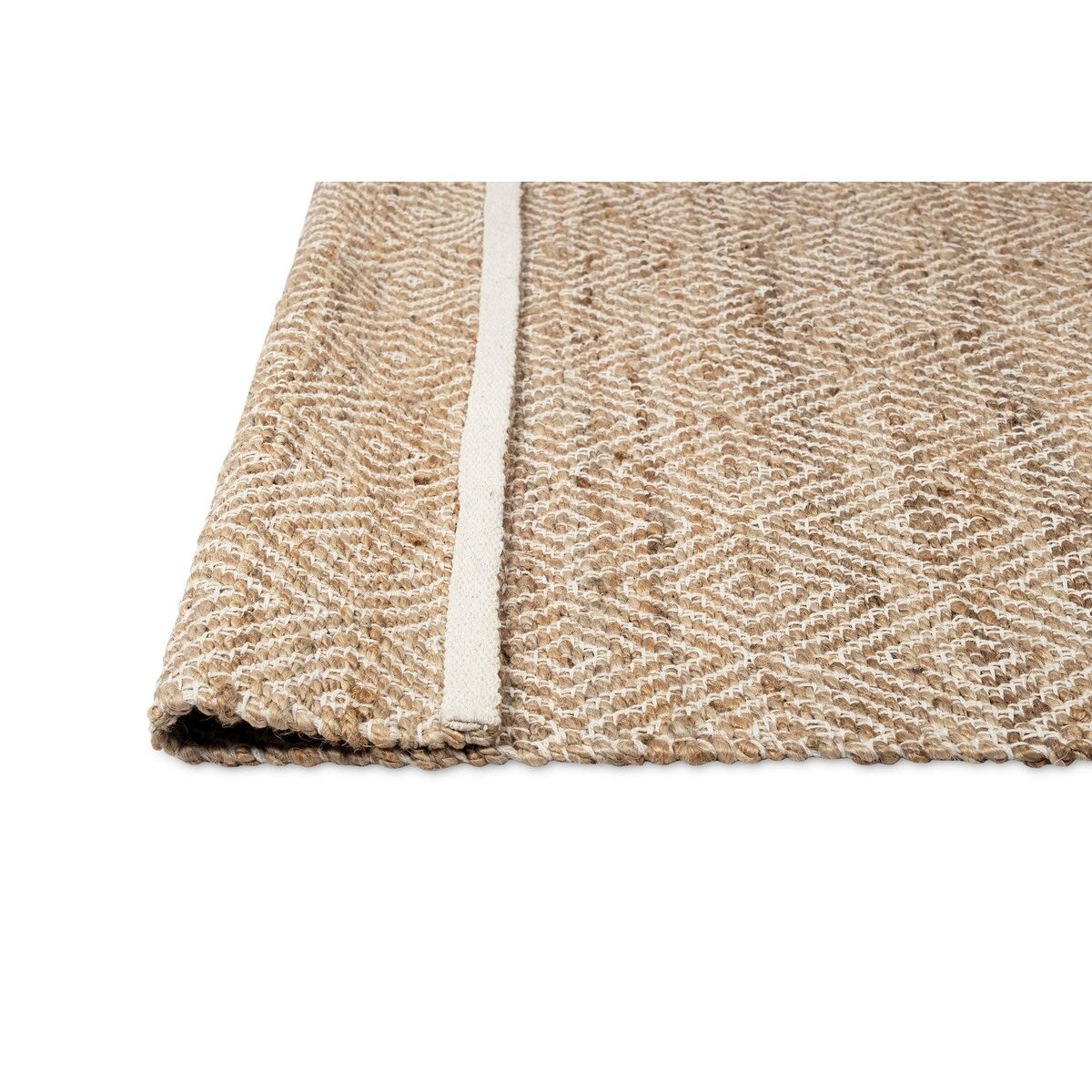 Lada Natural Diamond Jute Rug