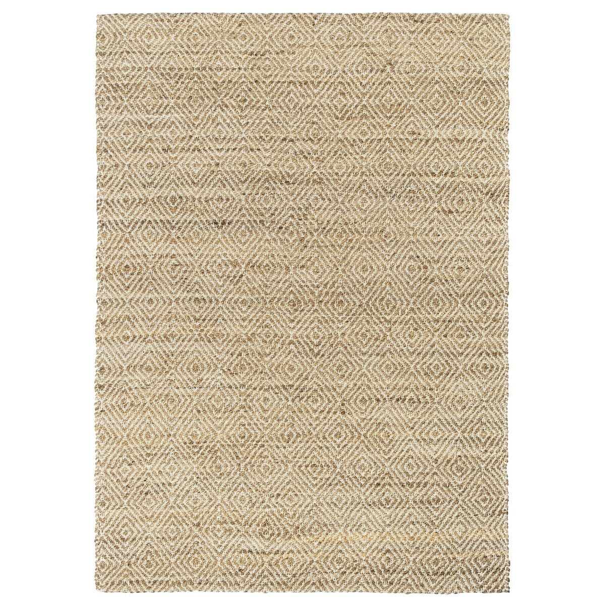 Lada Natural Diamond Jute Rug