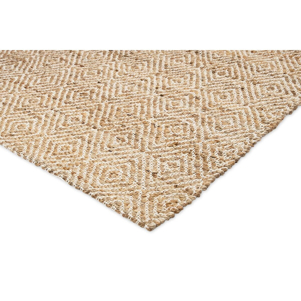 Lada Natural Diamond Jute Rug