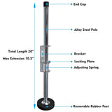 Ladder Leveler Pair,Ladder Accessories Tools Working on Stairs, Adjustable Ladder Leveler for Stable Platform and Ground Level