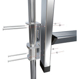 Ladder Leveler Pair,Ladder Accessories Tools Working on Stairs, Adjustable Ladder Leveler for Stable Platform and Ground Level