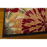 Rug Squared Lafayette Multicolor Floral Area Rug - Multi - 9'3" x 12'9"
