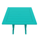 Polytrends Laguna Hdpe All Weather Outdoor Patio 43" Square Dining Table