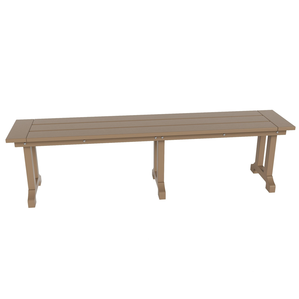 Polytrends Laguna Hdpe All Weather Outdoor Patio 65" Bench