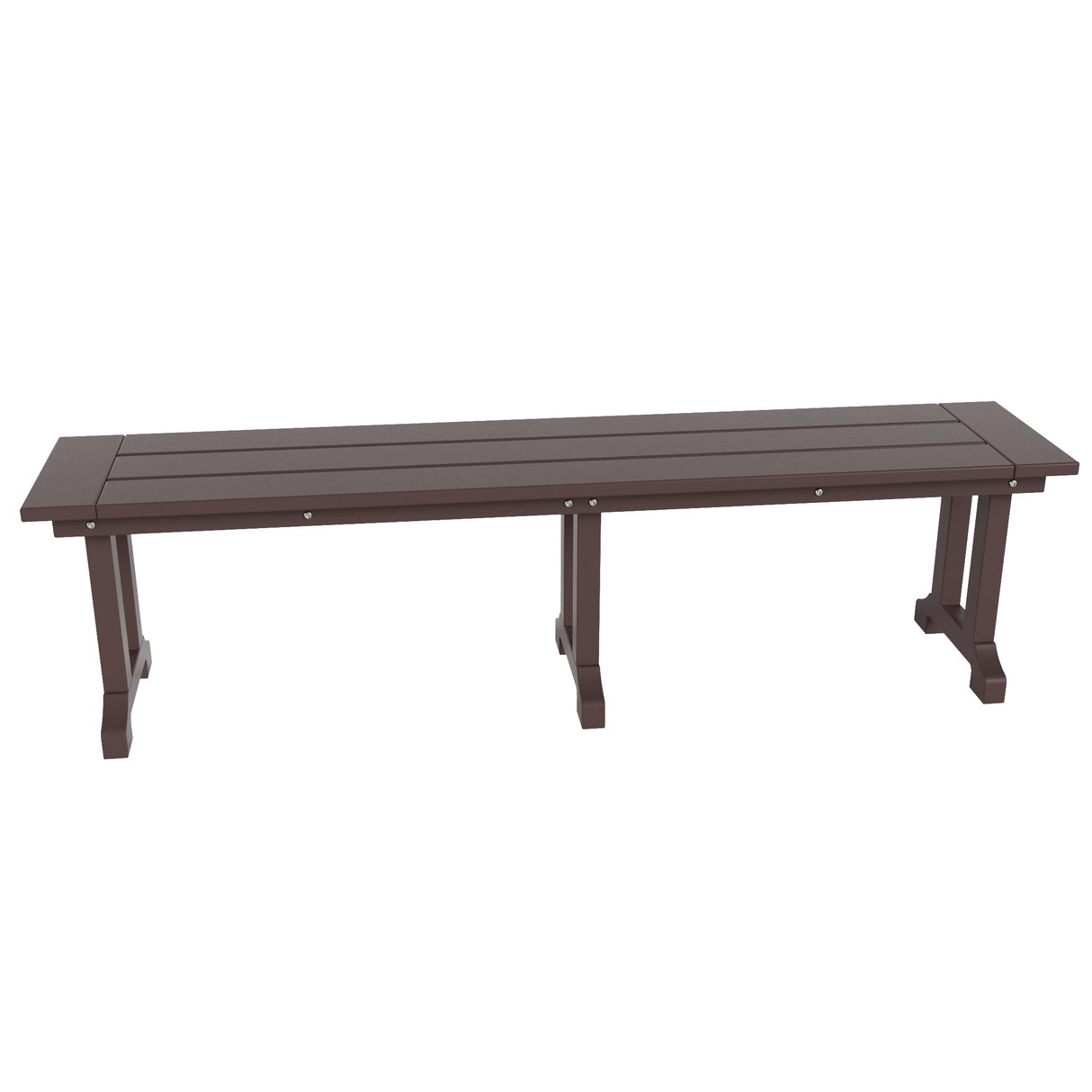 Polytrends Laguna Hdpe All Weather Outdoor Patio 65" Bench