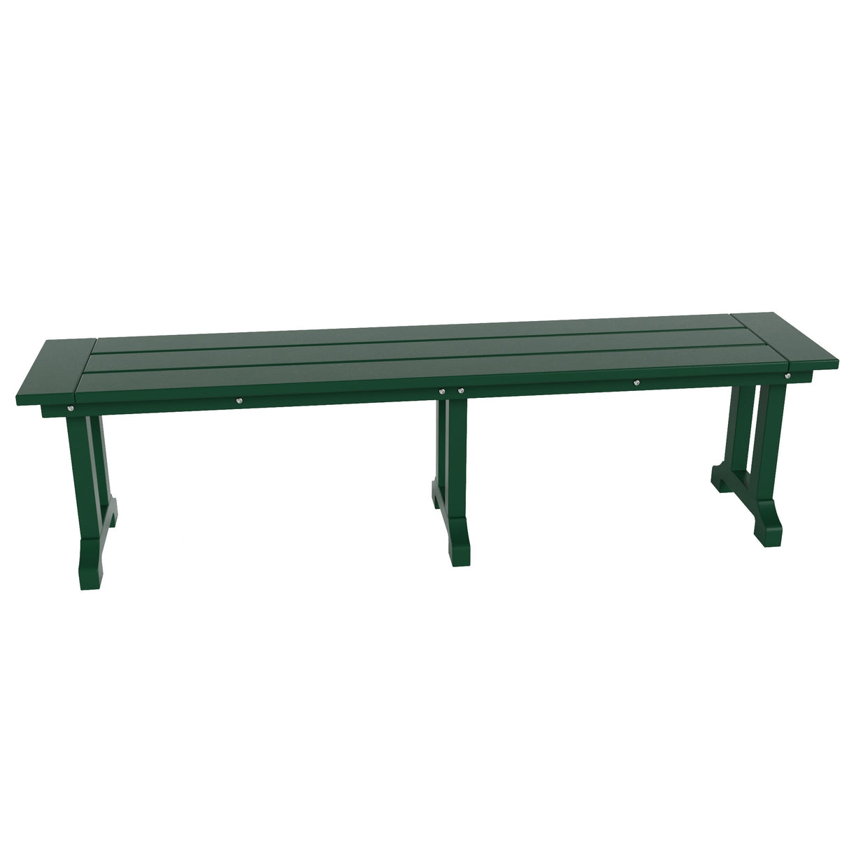 Polytrends Laguna Hdpe All Weather Outdoor Patio 65" Bench