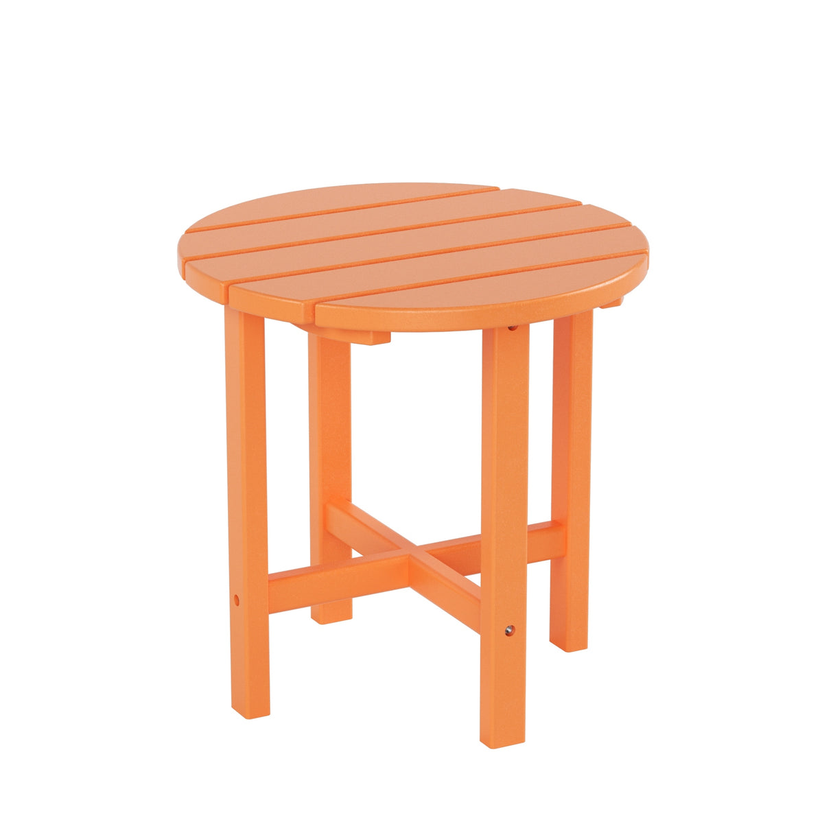Polytrends Laguna Hdpe All Weather Outdoor Patio Rocking Chair With Side Table (2-Piece Set)