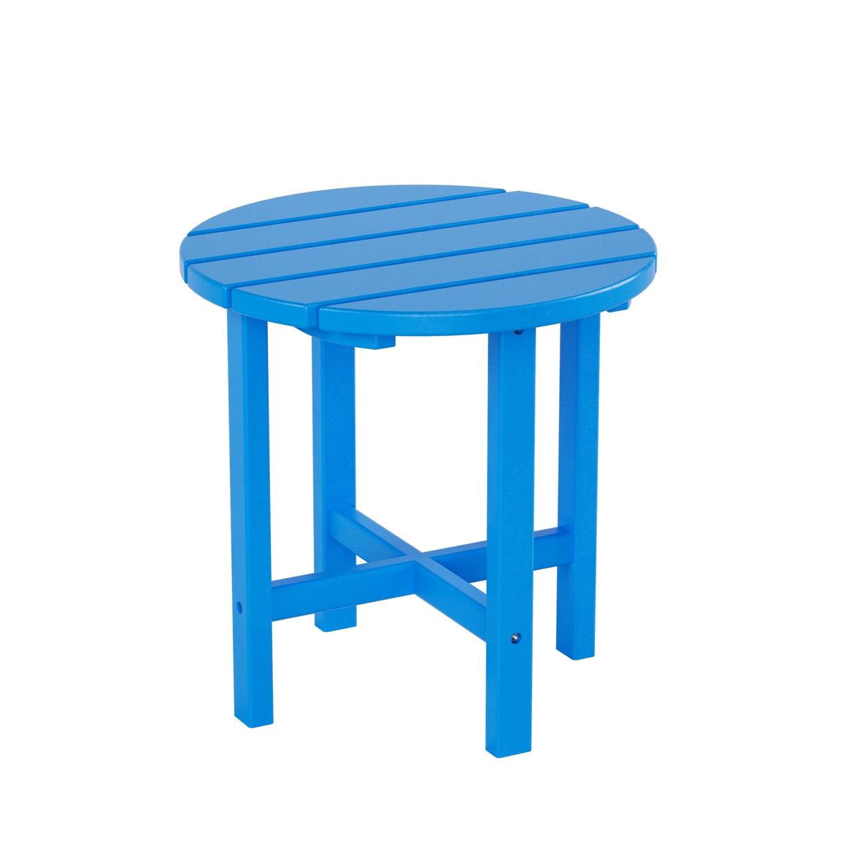Polytrends Laguna Hdpe All Weather Outdoor Patio Rocking Chair With Side Table (2-Piece Set)