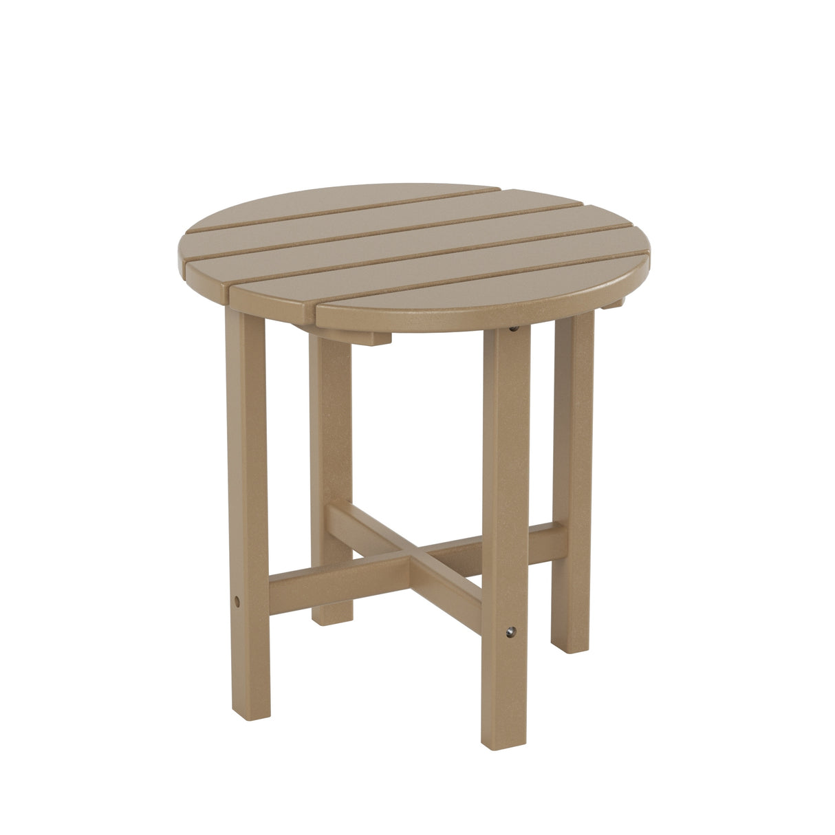 Polytrends Laguna Hdpe All Weather Outdoor Patio Rocking Chair With Side Table (2-Piece Set)