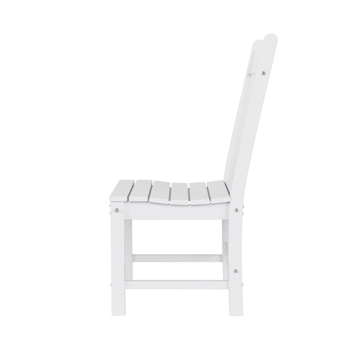 Polytrends Laguna Hdpe All Weather Outdoor Patio Dining Chair
