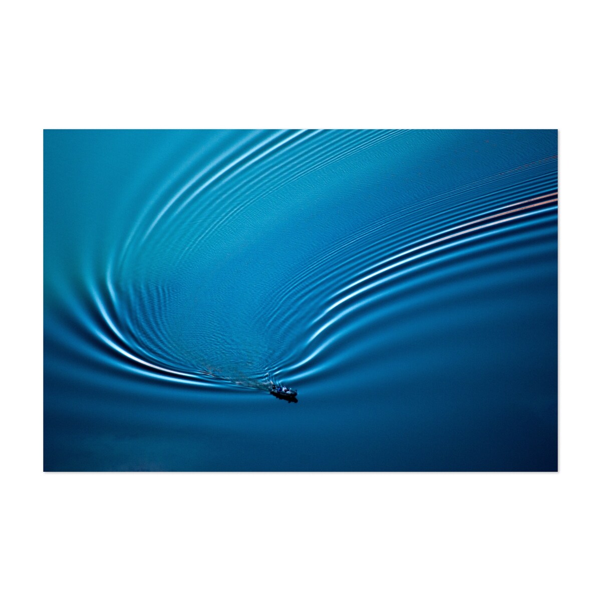 Lake Powell Utah Boater On Lake Powell Photography Art Print/Poster